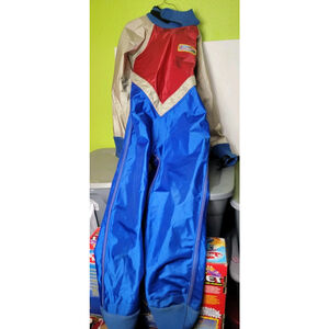 Vintage Barefoot International Dry Suit Drysuit One Full Body 1980s Water Sport